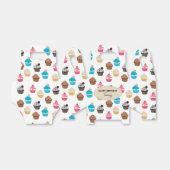 Ballotins Cupcakes Couleur Motif fête d'anniversaire (Déplié)