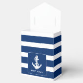 Ballotins Custom Boat Name Nautical Anchor Coastal Wedding (Ouvert)