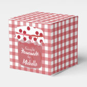 Ballotins Custom Homemade Jam and Gingham (Verso)