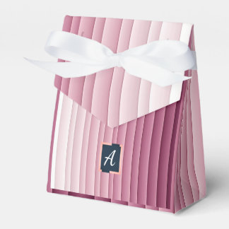 Ballotins Custom Monogram Pink Gradient Vertical Ribbon