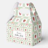 Ballotins Custom Strawberry Gingham Birthday (Recto)