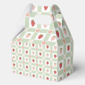 Ballotins Custom Strawberry Gingham Birthday (Verso)