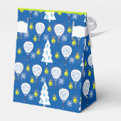 Ballotins 🎾🎄Custom text,  Padel Smashing Christmas (Arrière)