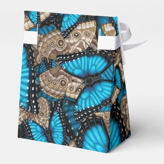 Ballotins Customisée Bleu Morpho Butterfly Swirl (Arrière)