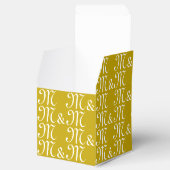 Ballotins Customiser les initiales du couple monogramme cade (Ouvert)