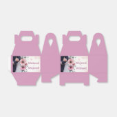 Ballotins Customizable Favor Box | Editable Text Design (Déplié)