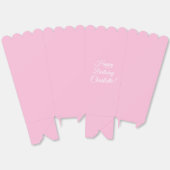 Ballotins Customize with name, Happy Birthday, light pink (Déplié)