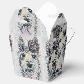 Ballotins Cute Alpacca Llama Filles Ballotin de gâteau d'ann (Ouvert)