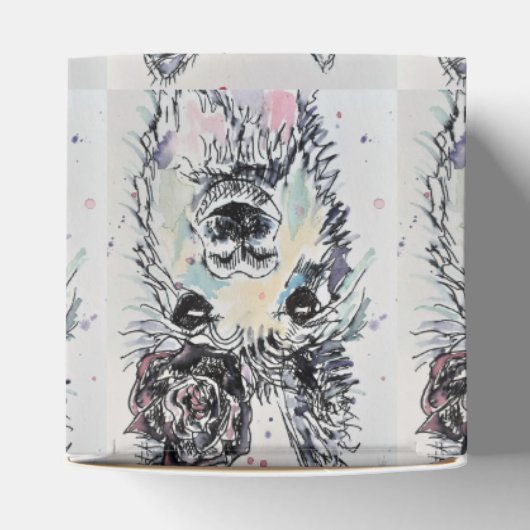 Ballotins Cute Alpacca Llama Filles Ballotin de gâteau d'ann (Haut)