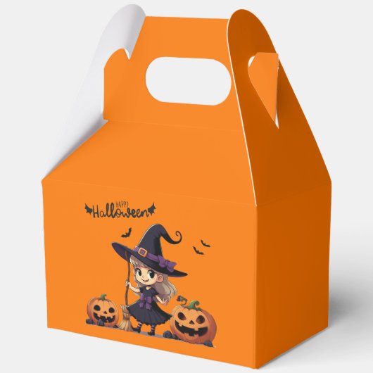 Ballotins Cute, anime sorcière Halloween (Recto)