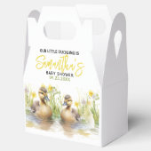 Ballotins Cute Aquarelle Canard bébé garçon douche (Ouvert)