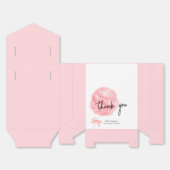 Ballotins Cute Aquarelle Douce Bow Coton Baby shower bonbon (Déplié)