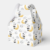 Ballotins Cute Aquarelle Pêche Panda Motif Anniversaire (Arrière)