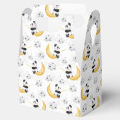 Ballotins Cute Aquarelle Pêche Panda Motif Anniversaire (Ouvert)