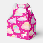 Ballotins Cute arc-en-ciel licorne magique fille anniversair (Arrière)