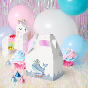 Ballotins Cute arc-en-ciel poulpe Poisson de baleine Fête d'