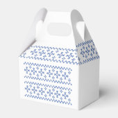 Ballotins Cute Blue Snowflakes Motif Thunder_Cove (Arrière)