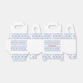 Ballotins Cute Blue Snowflakes Motif Thunder_Cove (Déplié)