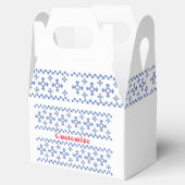 Ballotins Cute Blue Snowflakes Motif Thunder_Cove (Ouvert)