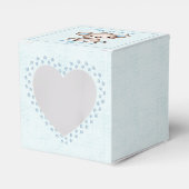 Ballotins Cute Brown Ours Garçon Blanche Bleue (Verso)