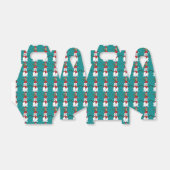 Ballotins Cute Bruant sur Snowman (Déplié)