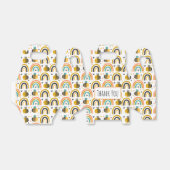 Ballotins Cute Bumble Bee et Rainbows Motif Merci (Déplié)