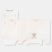 Ballotins Cute bunny baby shower  (Déplié)