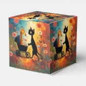 Ballotins Cute Cat Giraffe Favor Box (Arrière)