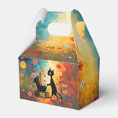 Ballotins Cute Cat Giraffe Favor Box (Arrière)