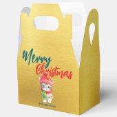 Ballotins Cute chatte chatte Père Noël Xmas doux Joyeux Noël (Ouvrir)