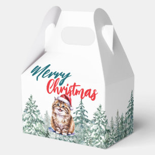 Ballotins Cute chatte chatte Père Noël Xmas doux Joyeux Noël