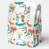 Ballotins Cute Colorful Animaux Abstraits Parti Anniversaire (Ouvert)