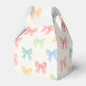 Ballotins Cute Colorful Bow Pattern Kids Holiday Cookie (Arrière)