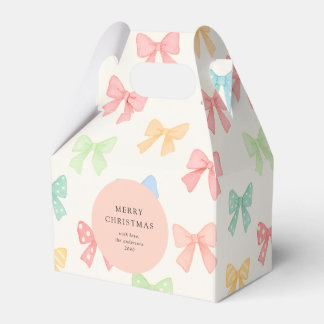 Ballotins Cute Colorful Bow Pattern Kids Holiday Cookie