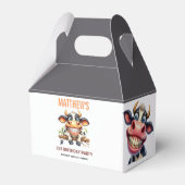 Ballotins Cute Crazy Cow Farm Theme 1st Birthday (Verso)