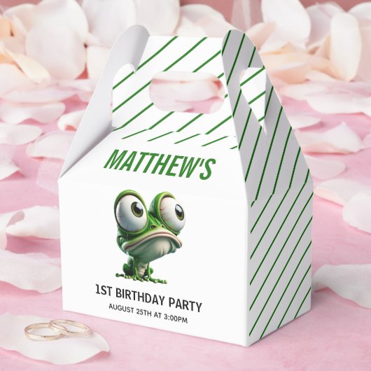 Ballotins Cute Crazy Frog Farm Theme 1st Birthday (Mariage)
