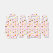 Ballotins Cute Cupcakes Motif Pastel Rose (Déplié)