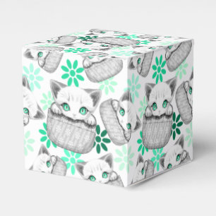 Ballotins Cute de chat et pointe joueuse à partir d'une poch