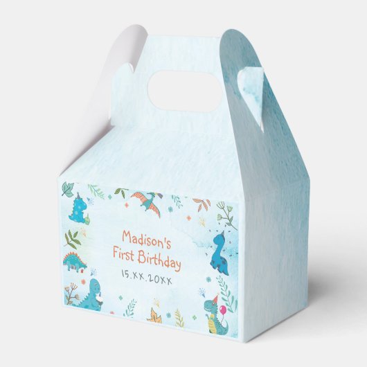 Ballotins Cute Dinosaur 1er anniversaire (Verso)