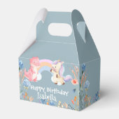 Ballotins Cute Dinosaur Unicorn arc-en-ciel Fleur anniversai (Verso)