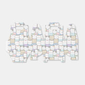 Ballotins Cute Doodle Kitten Visages Motif (Déplié)