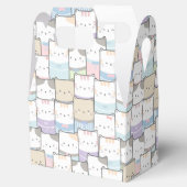 Ballotins Cute Doodle Kitten Visages Motif (Ouvert)