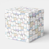 Ballotins Cute Doodle Kitten Visages Motif (Arrière)