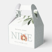 Ballotins Cute Dusky Blue Lion Foliage 9e Anniversaire (Arrière)