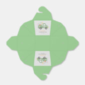 Ballotins Cute Dusky Green N'importe quel âge fête d'anniver (Déplié)