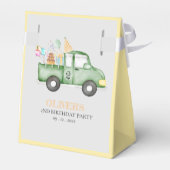 Ballotins Cute Dusky Green N'importe quel âge fête d'anniver (Arrière)