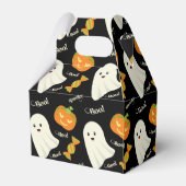 Ballotins Cute Éffrayant Halloween Ghost Citrouille Motif de (Arrière)