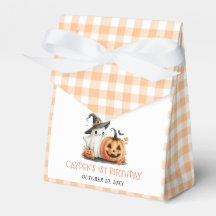 Cute En vichy Halloween Fantôme 1er anniversaire