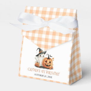 Ballotins Cute En vichy Halloween Fantôme 1er anniversaire