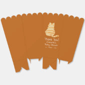 Ballotins Cute Fat Orange Cat Baby Shower (Déplié)